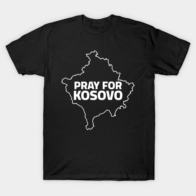 Pray For Kosovo T-Shirt by crocozen